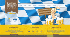 Desktop Screenshot of granitland-oktoberfest.at